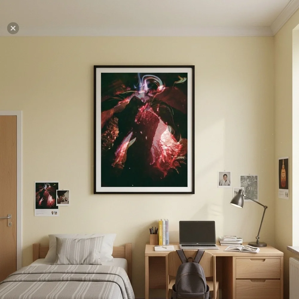 Photo Print “Fire On The Mountain” Signed 8x10 High Res Archival Limited Edition